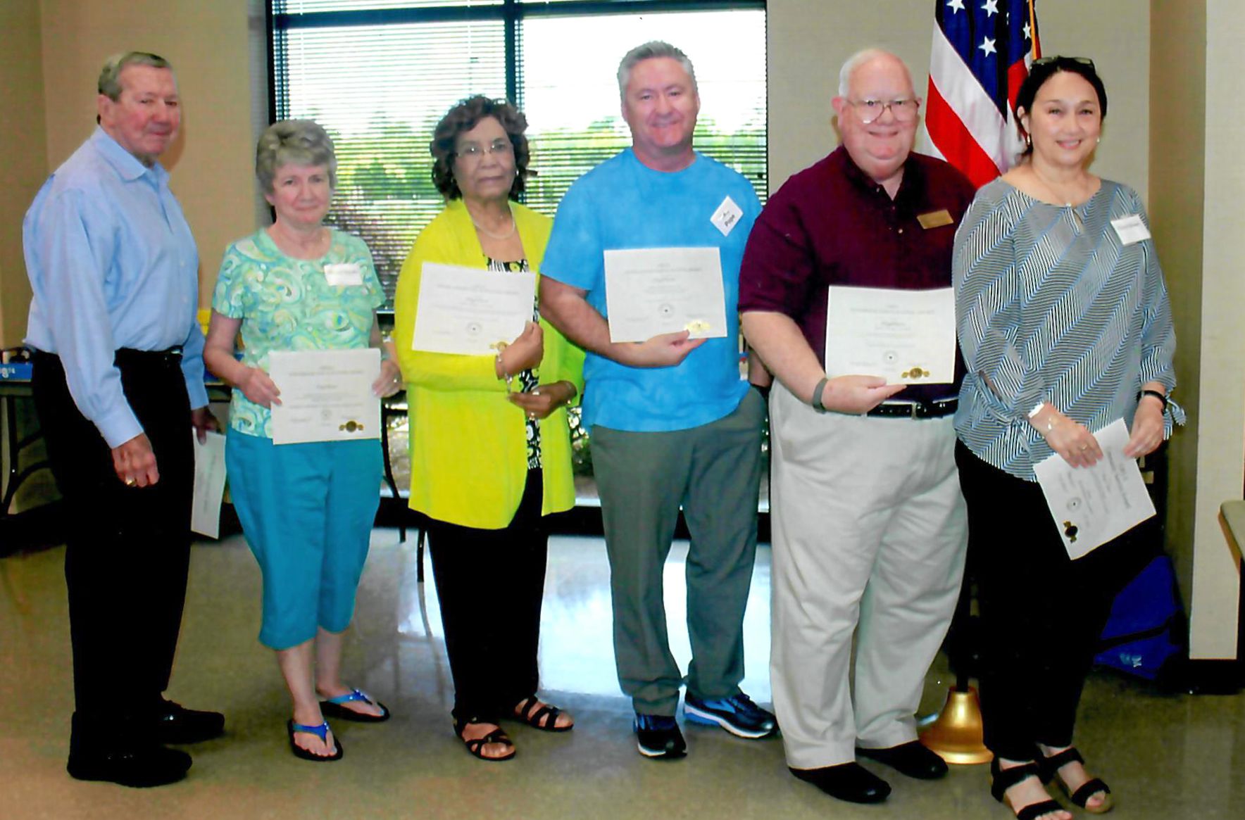 Local Retired Educators recognized
